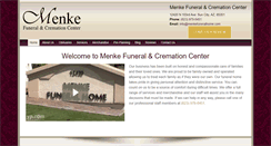 Desktop Screenshot of menkefuneralhome.com